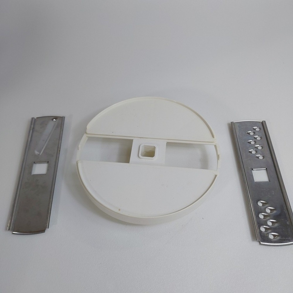 Regal Model K Food Processor Replacement Blade Holder Disc w/‎ 2 Blades